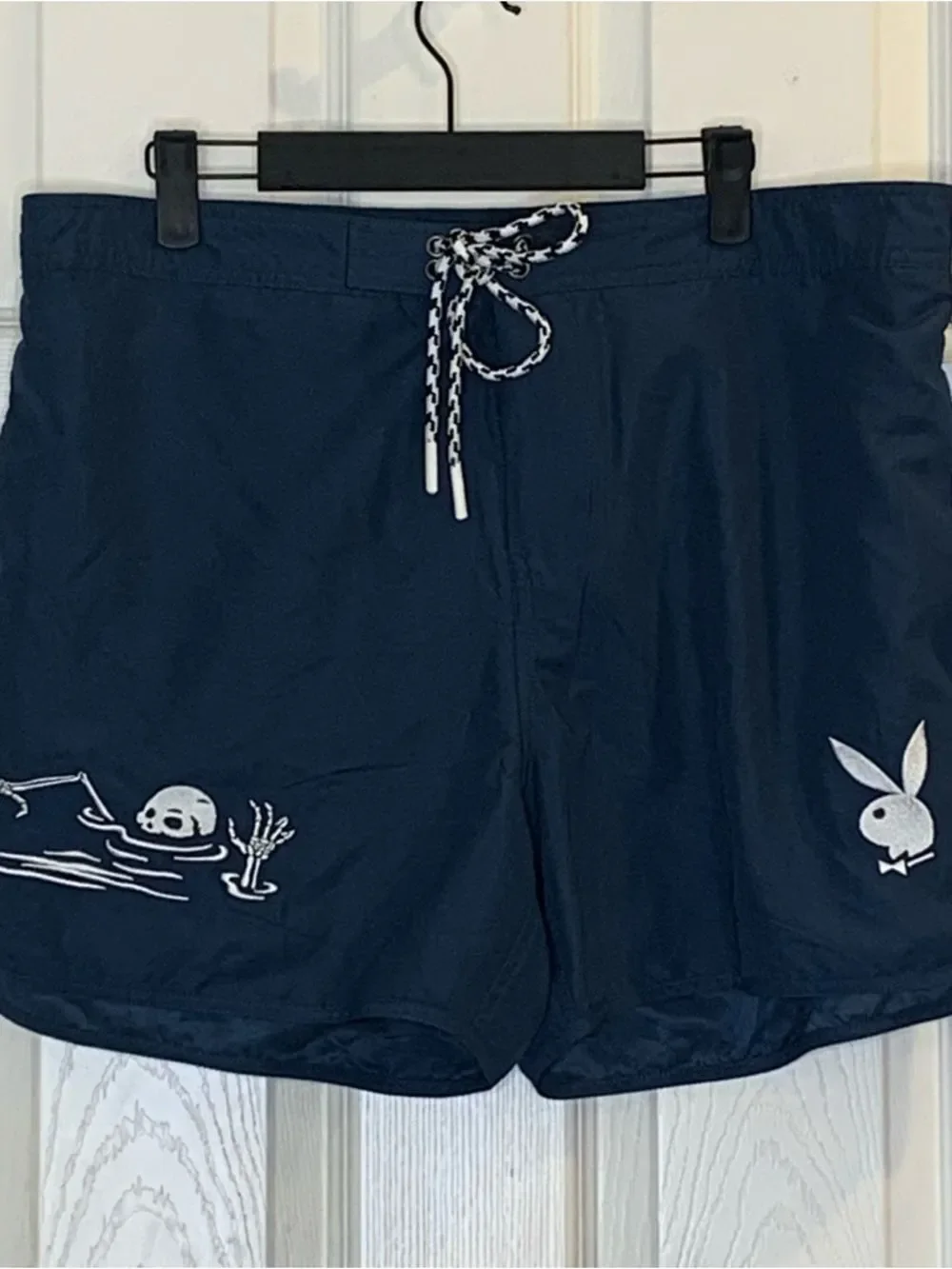 Playboy x Pacsun Swim Shorts Navy Size Large
